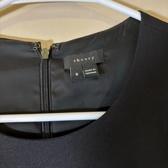 Theory black Darbia dress - Picture 3 of 10